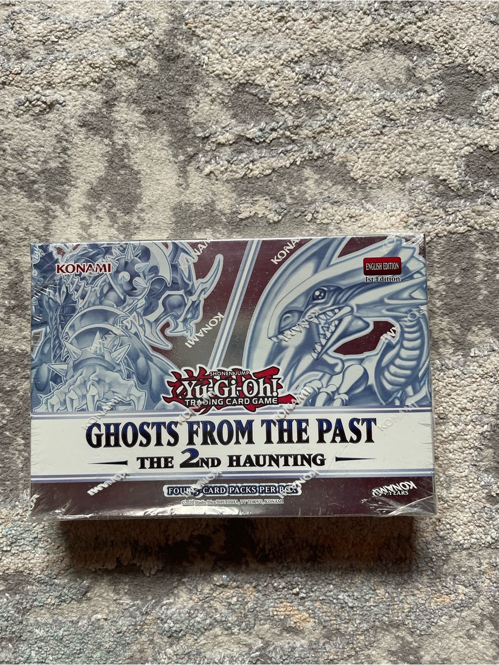 Yu-Gi-Oh! Ghosts From The Past - The 2nd Haunting Booster Box (Blue, White)